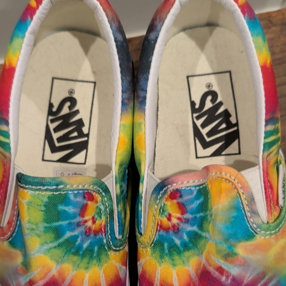 Vans Multicolor Tie-Dye Slip-Ons - Picture 5 of 6